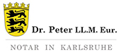 Notar Dr. Peter Logo
